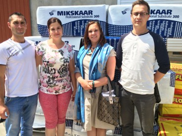 4.07.2017- визит в Украину торфяной компании с Эстонии- Mikskaar